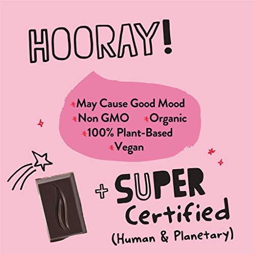 Pascha Pascha Organic No Added Sugar 100% Cacao With Cocoa Nibs Chocolate Bars, UTZ, Gluten Free, Non GMO, Pack of 5