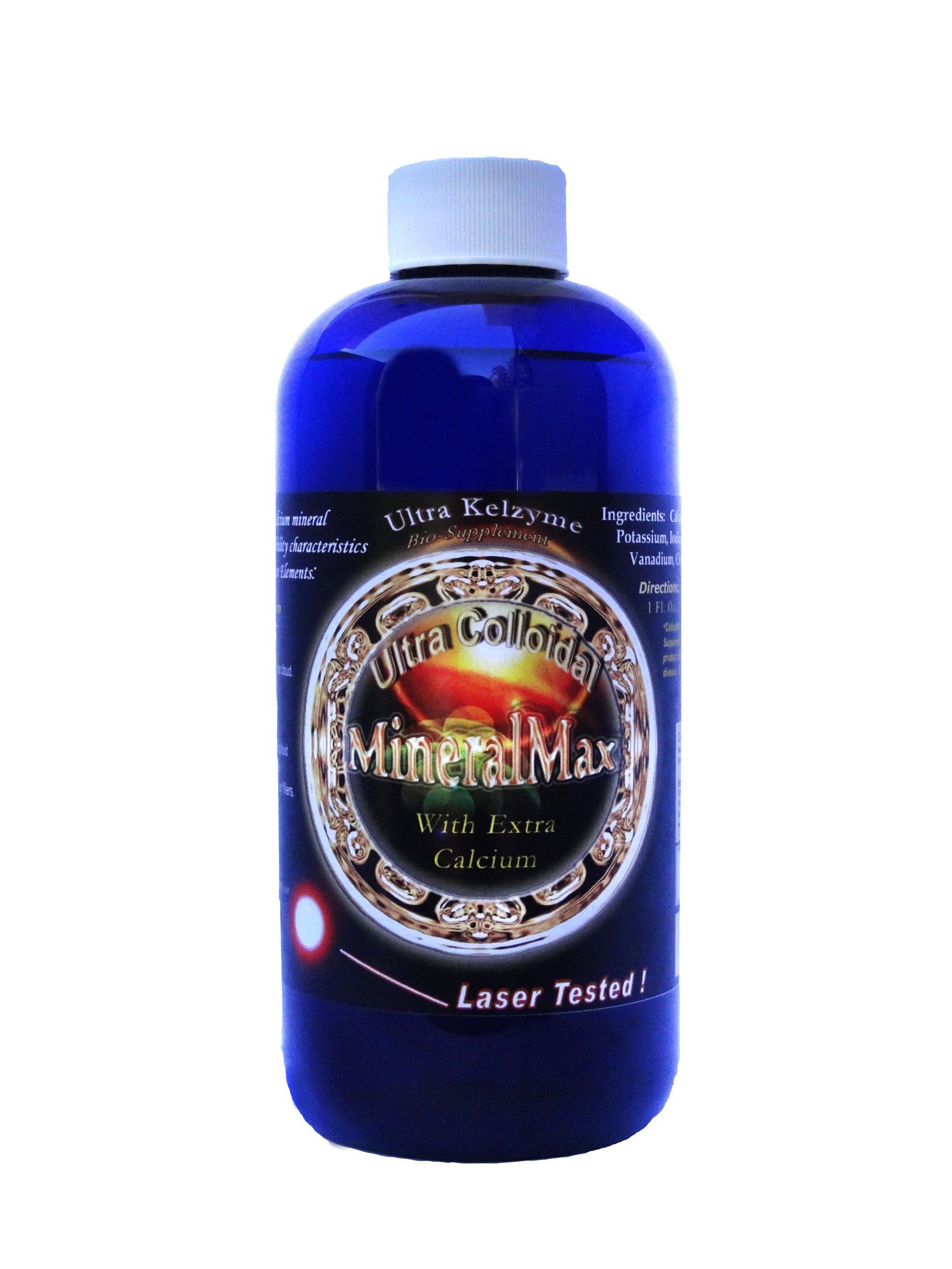 Silver Mountain Minerals Multi Mineral Colloidal Concentrate"Mineral-Max" 16 Oz.