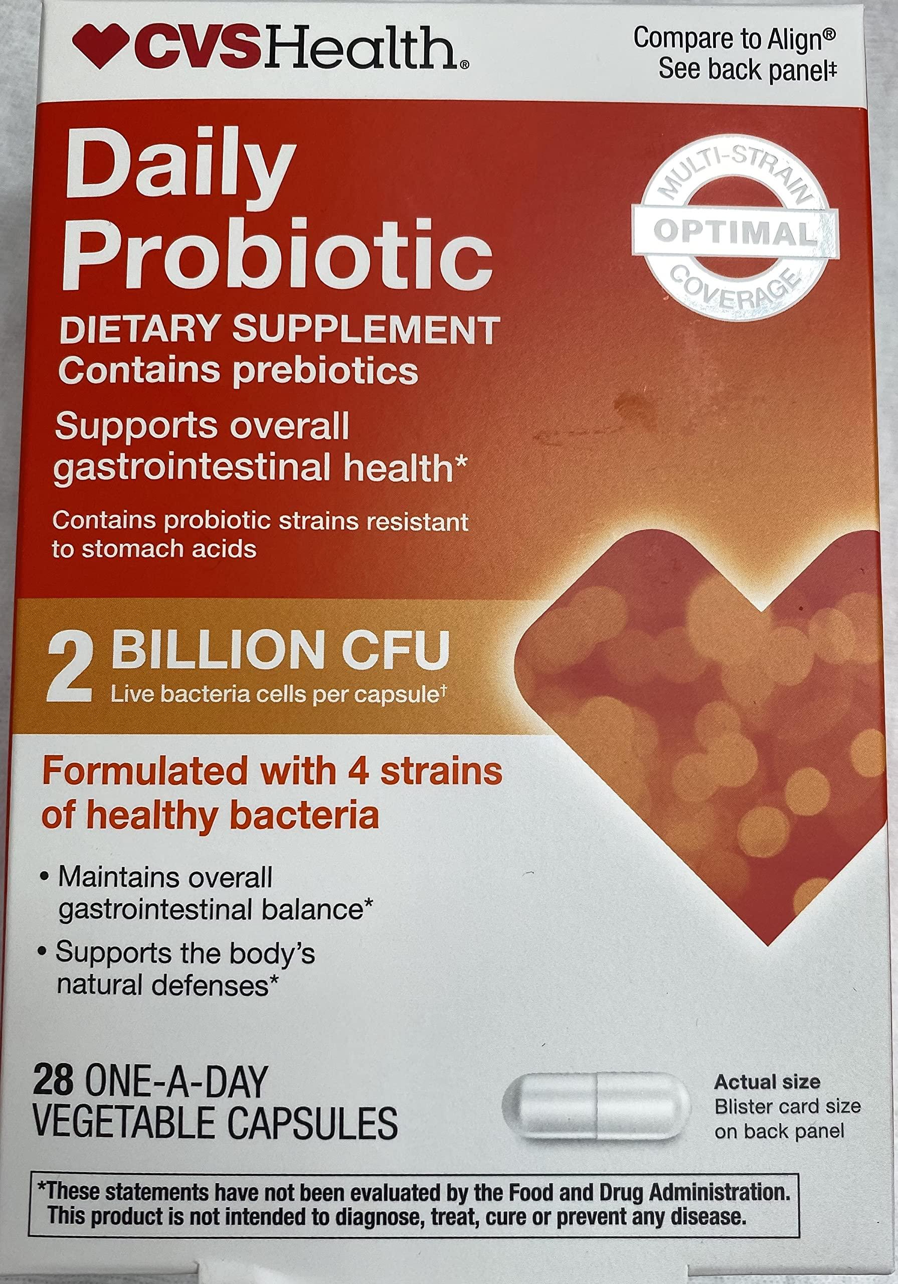 CVS Health CVS Health Digestive Probiotic Vegetable Capsules