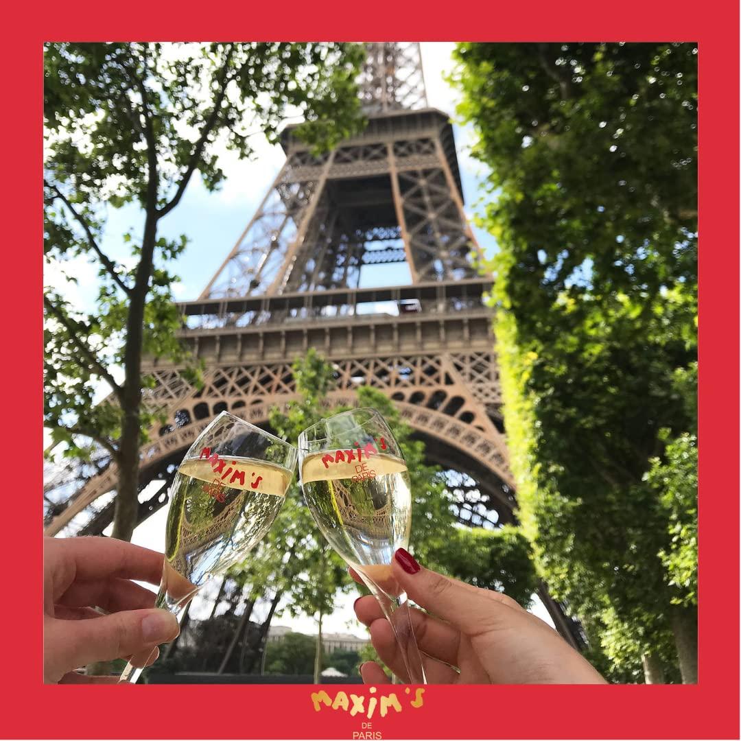 MAXIM\'S DE PARIS Maxim\'s De Paris Gift Box Tea Sampler - French Iconic Brand - 30 Tea Bags - Assortment of 6 Gourmet Teas - Individual Wrapping for Freshness - Ready to Gift Box - Gift for Tea Lovers or Francophile