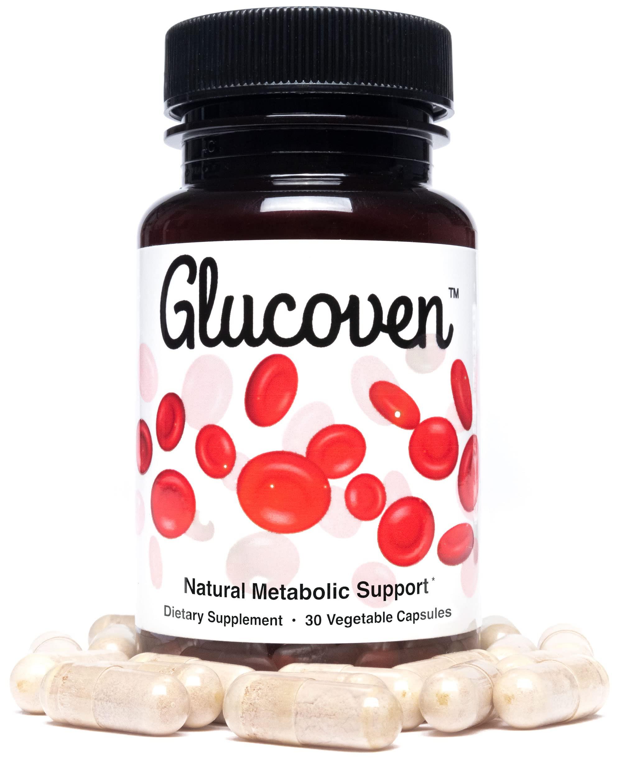 Glucoven Glucoven - Natural Metabolic Support Supplement - Non-GMO, Vegan, Gluten-Free