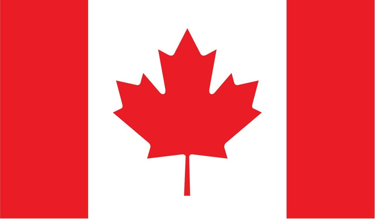 Generic Canada Flag Magnets | 2-Pack | 5-Inches by 3-Inches | Premium Quality Heavy Duty 30MIL Magnetic Prints | MagnetPD400