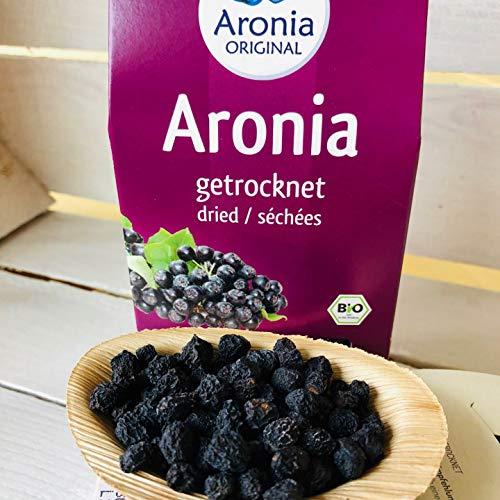 Aronia Original Aronia ORIGINAL Organic Dried Aronia Berries 7.1 oz (200 g) | Gently Dried Immediately After Harvest | No Added Sugar, No Sulfites, No Additives | Vegan, Non-GMO Aronia Berry (Black Chokeberry)