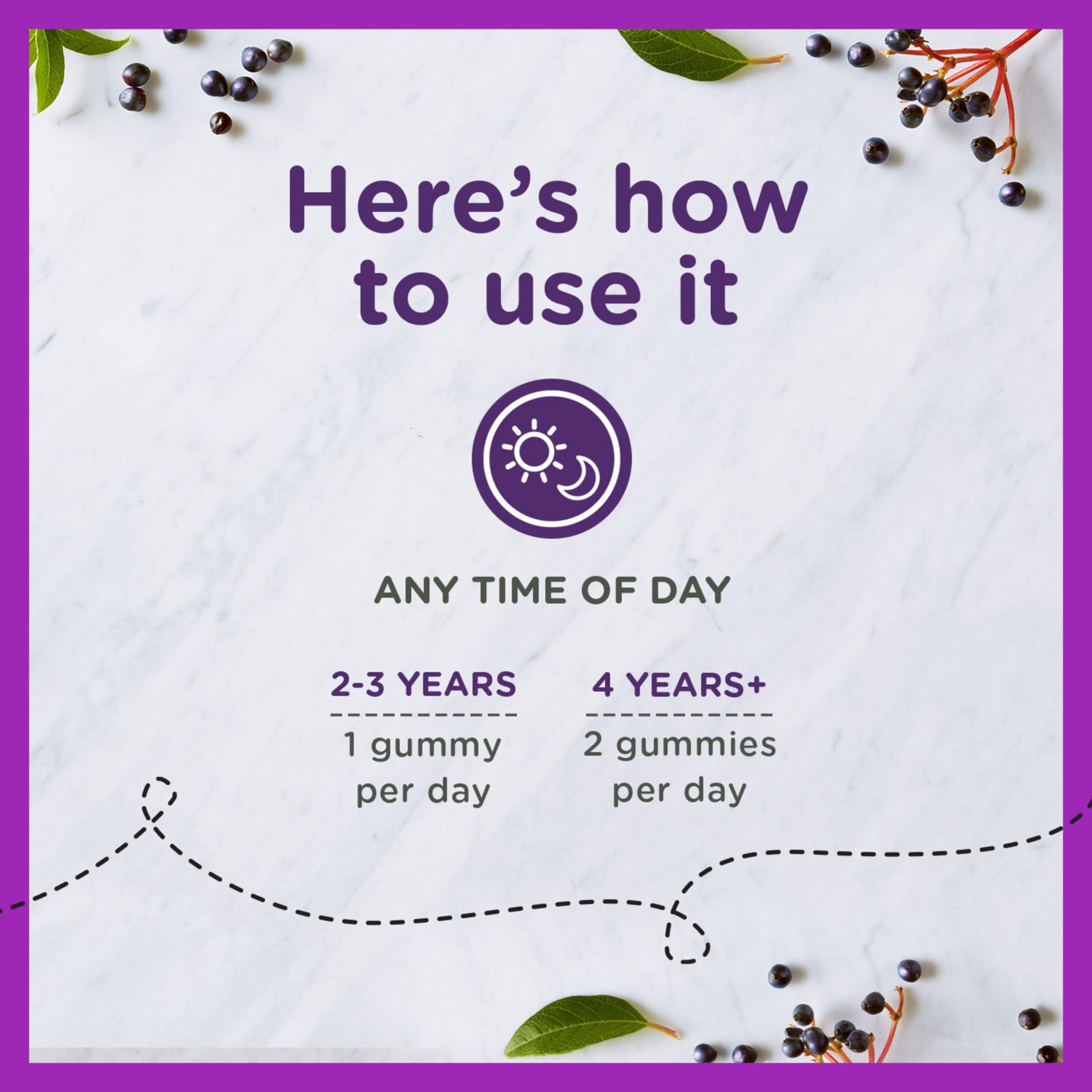 Zarbee's Zarbee\'s Kids Daily Immune Support & Kids Multivitamin + Probiotic Multipack, Immune Support Gummies with Elderberry, Vitamin C & Zinc, 42 ct, & Children\'s Vitamins + Probiotic Gummies, 70 ct, 2 Items