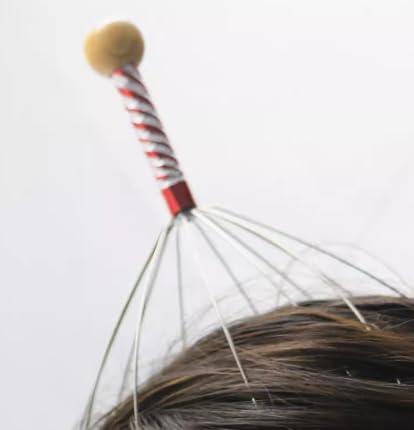 USWZHCY USWZHCY Soul Extractor Extractor Dementor Octopus TK Head Scalp Massager Claw, Stainless Steel