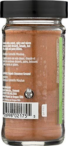 Spicely Organics Spicely Organic Cinnamon Ground Ceylon 1.4 Oz Certified Gluten Free