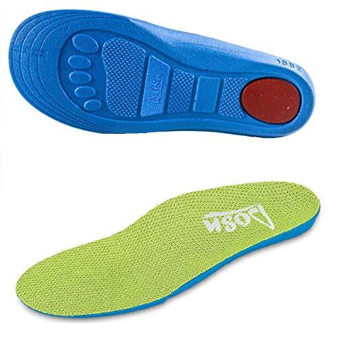 DLOSN Childrens Comfort Insoles Kids Inserts for Arch Support and Comfort (32-35 | Little Kids 2-3.5)