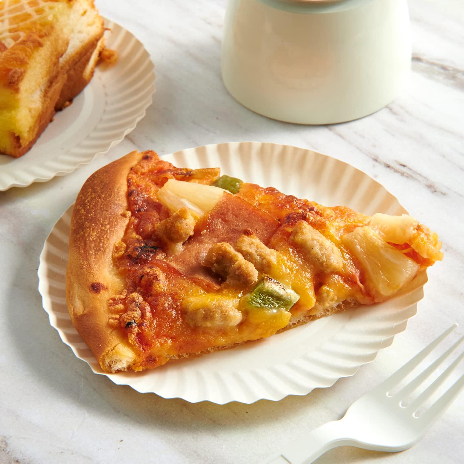 JOLLY PARTY JOLLY PARTY 6 Inch White Paper Plates Uncoated, Everyday Disposable Paper Plates, Light Weight Small Dessert Plates, Round 6\" Paper Plate Bulk, 800 Count