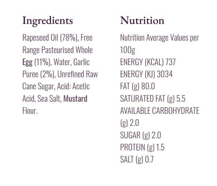 STOKES Stokes - Garlic Mayonnaise - 345g