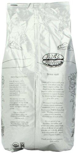 Jim's Organic Coffee Jim's Sweet Nothings Decaf Coffee, Organic, 5-Pound