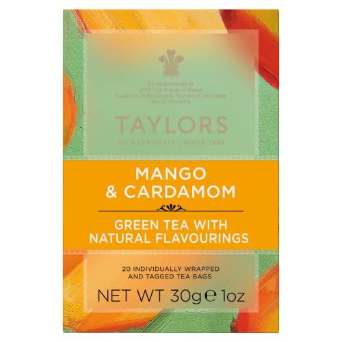 Taylors of Harrogate Taylors of Harrogate Mango & Cardamom Green Tea, 20 Count (Pack of 1)