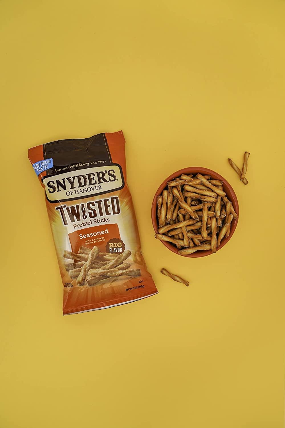 Snyder's of Hanover Snyder's Seasoned Twists 12oz (Pack of 2)