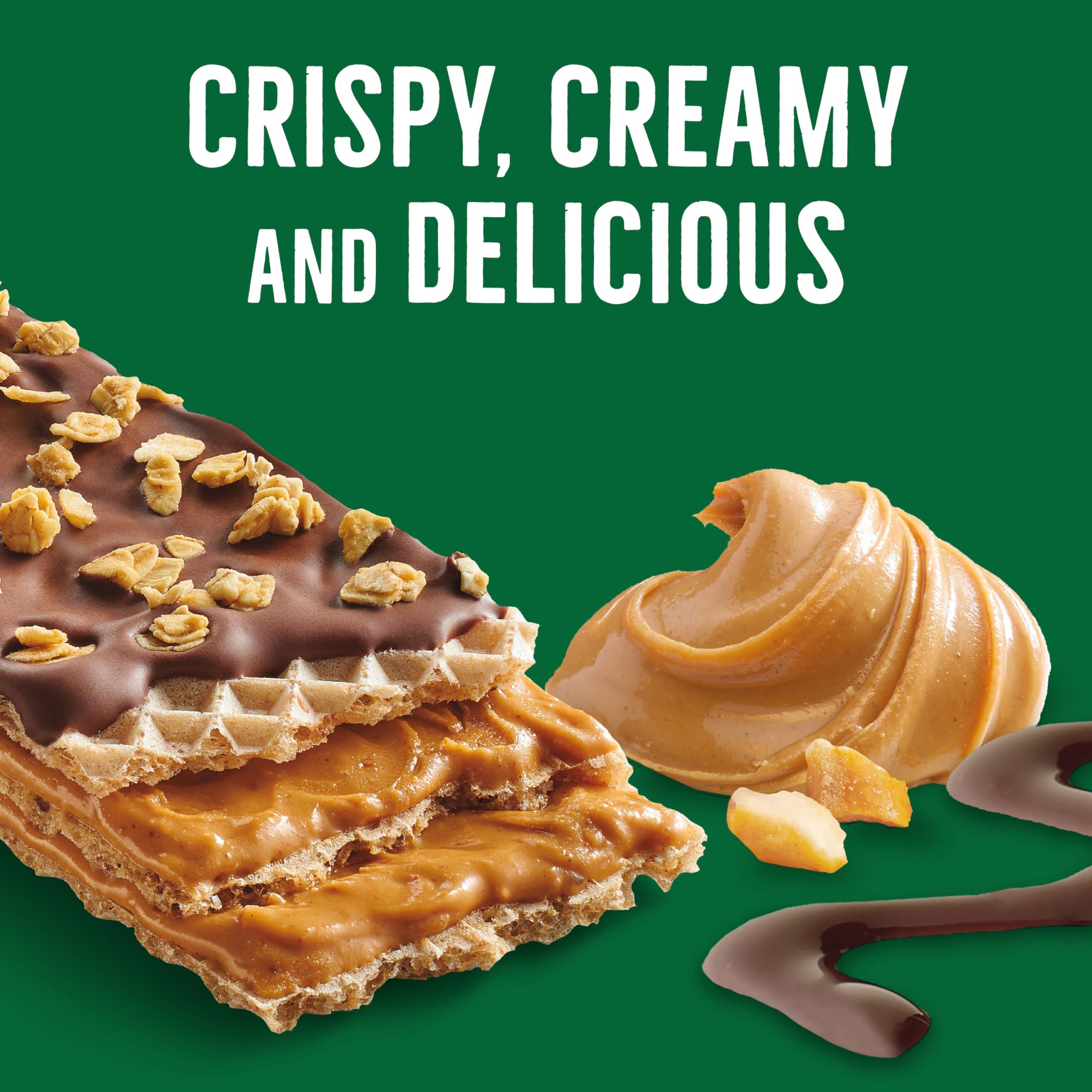 Nature Valley Nature Valley Wafer Bars, Peanut Butter Chocolate Flavored Snacks, 10 Bars, 13 OZ