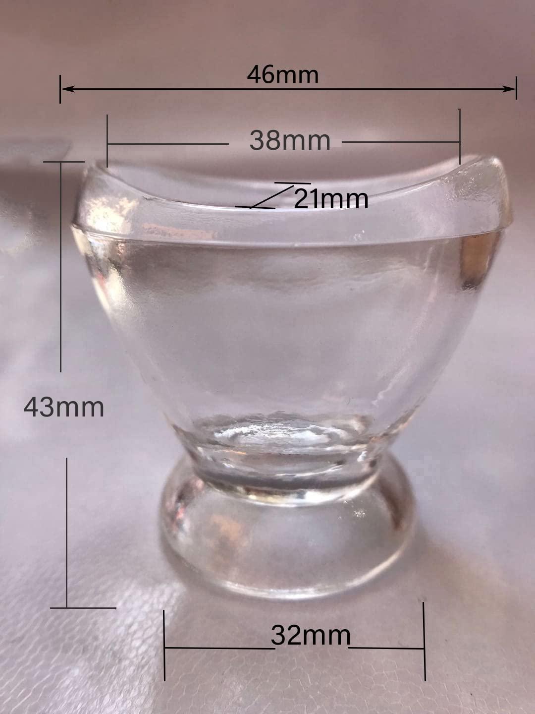 Dr.Jim Dr.Jim Glass Eye Wash Cup for Eye Rinse,Cleansing with Storage Container,10ml