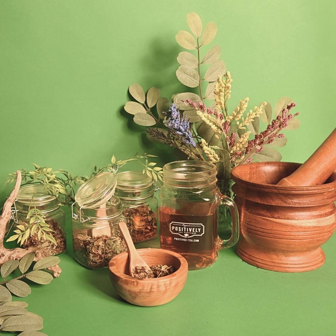 Organic Positively Tea Company Organic Positively Tea Company, Herbal Detox Tea Bags, 20 Count