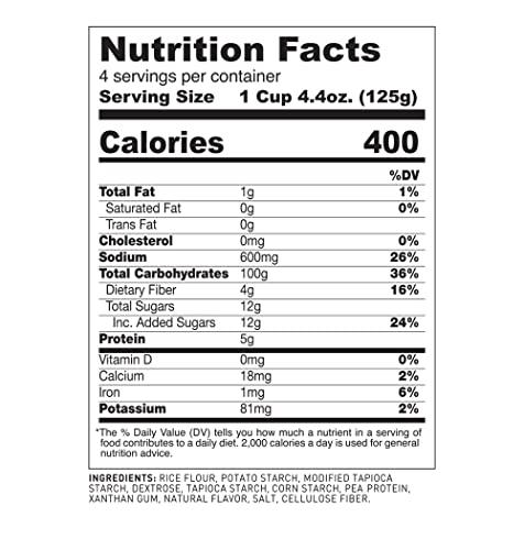 Extra White Gold Extra White Gold Gluten Free Bread Flour Blend For Breads, Yeasted Pastries , Pizza, Focaccia [Kosher] [Gluten Free] [Vegan] [Soy Free] [Nut Free] [Dairy Free] 1.1 Pound (4 pack)