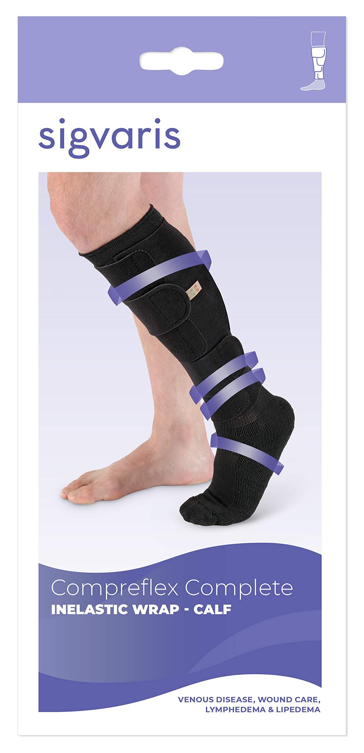 Sigvaris Compreflex Complete Calf Black Large (1403)