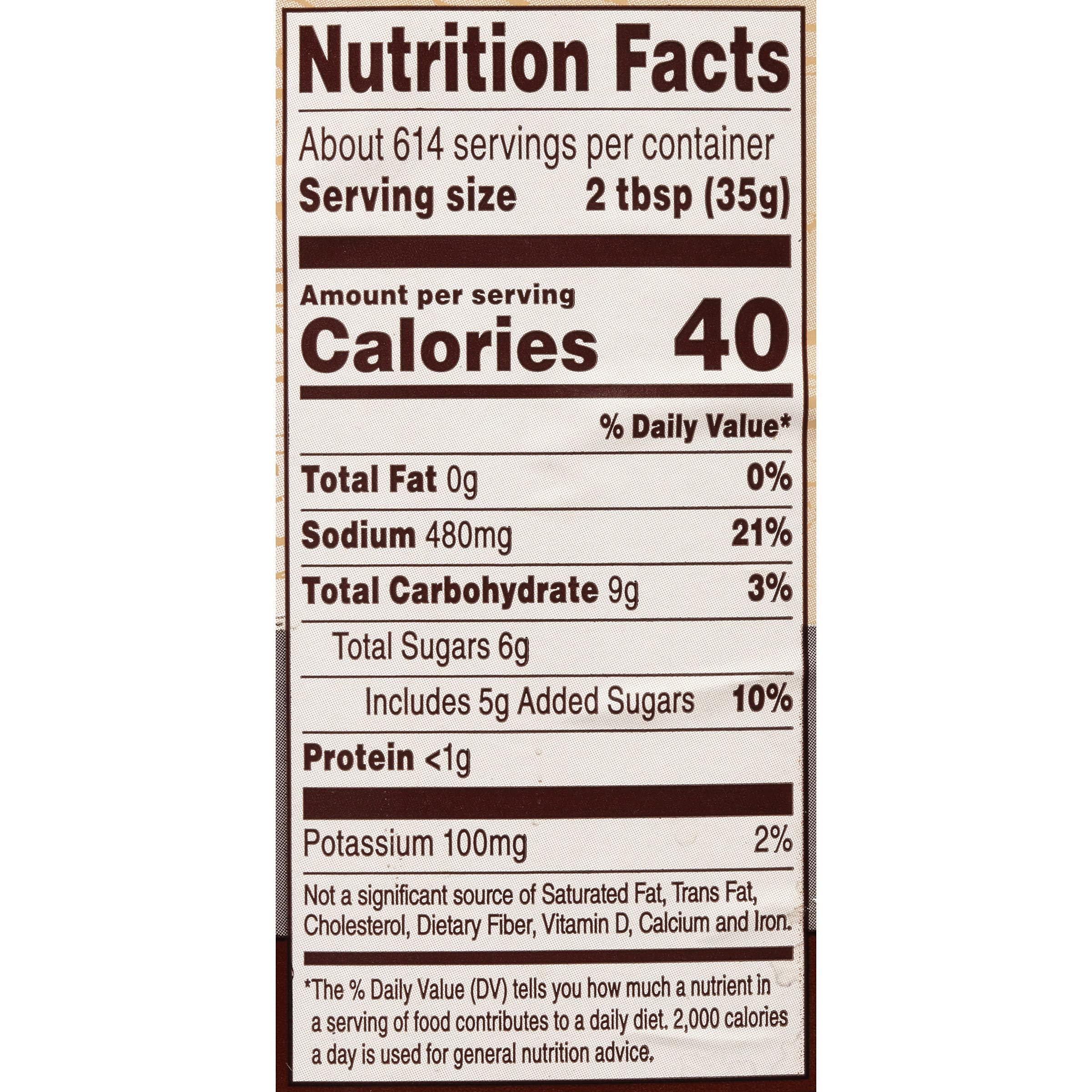 Cattlemen's Cattlemen\'s Smoky Base BBQ Sauce, 5 gal - One 5 Gallon Jug of Customizable Smoky Barbecue Sauce Base for Chefs, Ideal for Ribs, Briskets, Wings and More