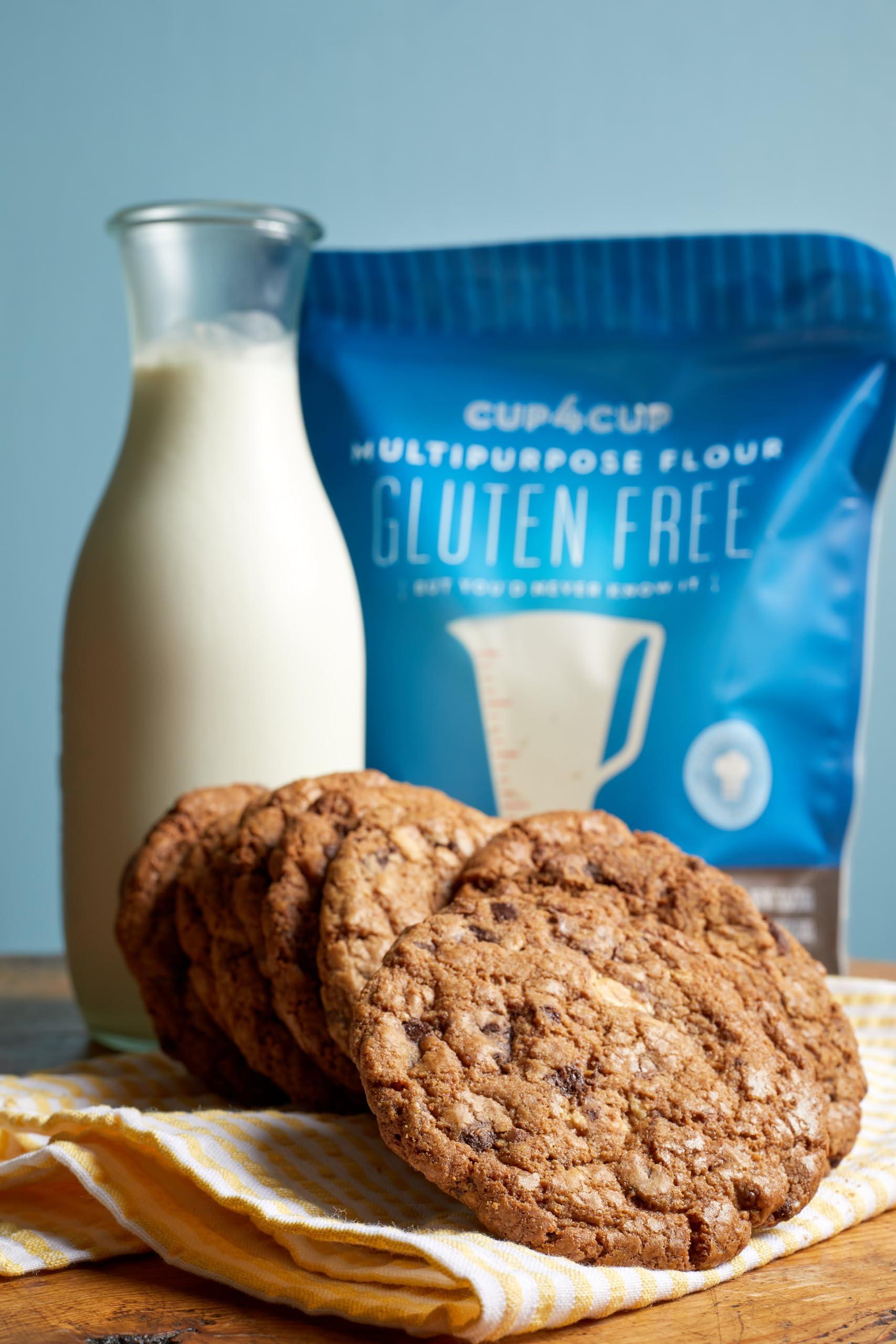 Cup4Cup Cup4Cup Multipurpose Flour, 3 Pounds, Certified Gluten Free, Dairy Free Flour, 1:1 All Purpose Flour Substitution, Non-GMO, Kosher, Made in the USA