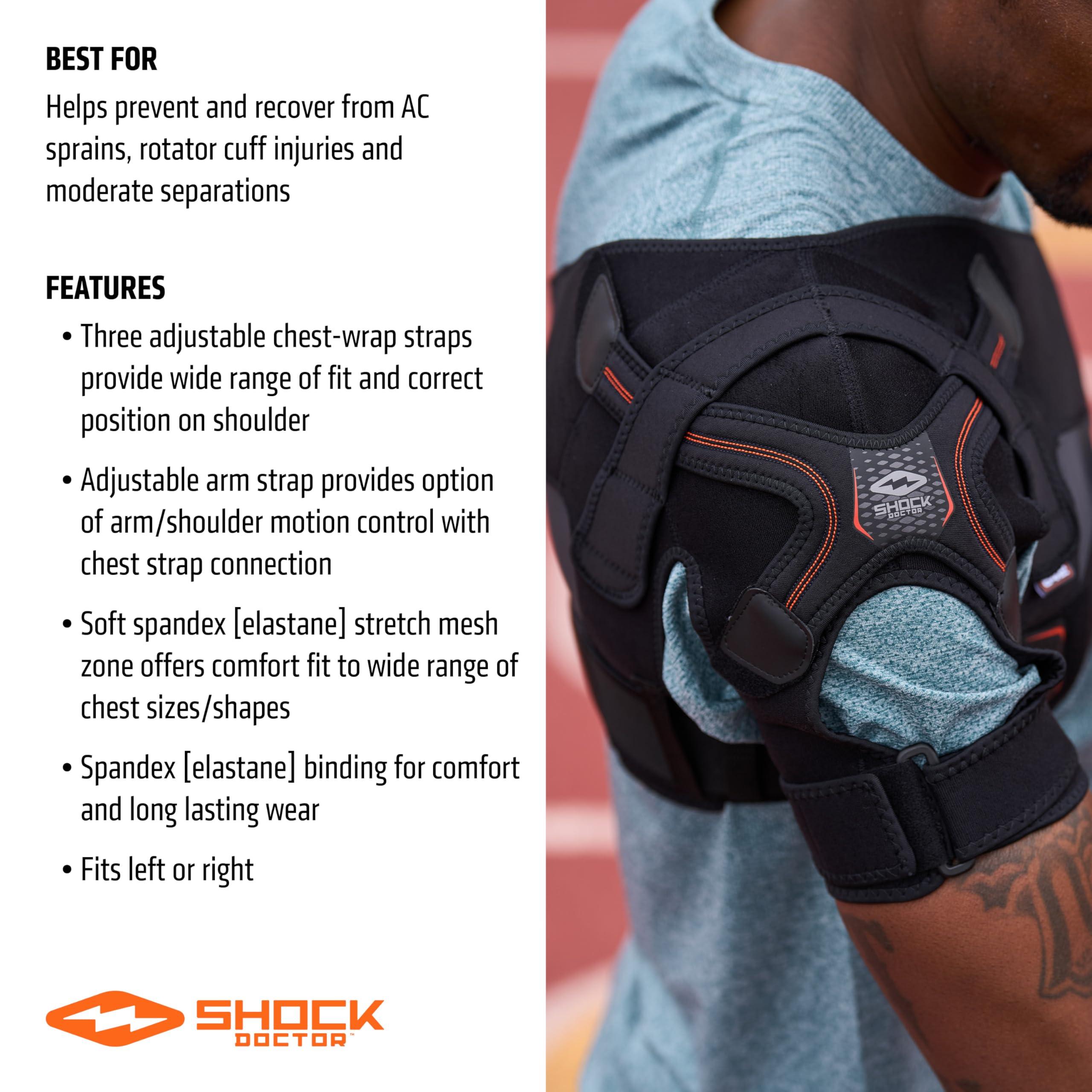 Shock Doctor Shock Doctor Shoulder Support (Black, Large/X-Large)