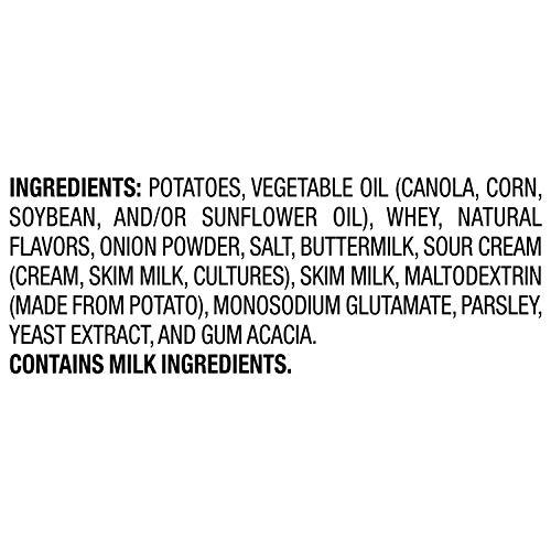 Ruffles Ruffles Potato Chips, Sour Cream & Onion, 8oz Bag