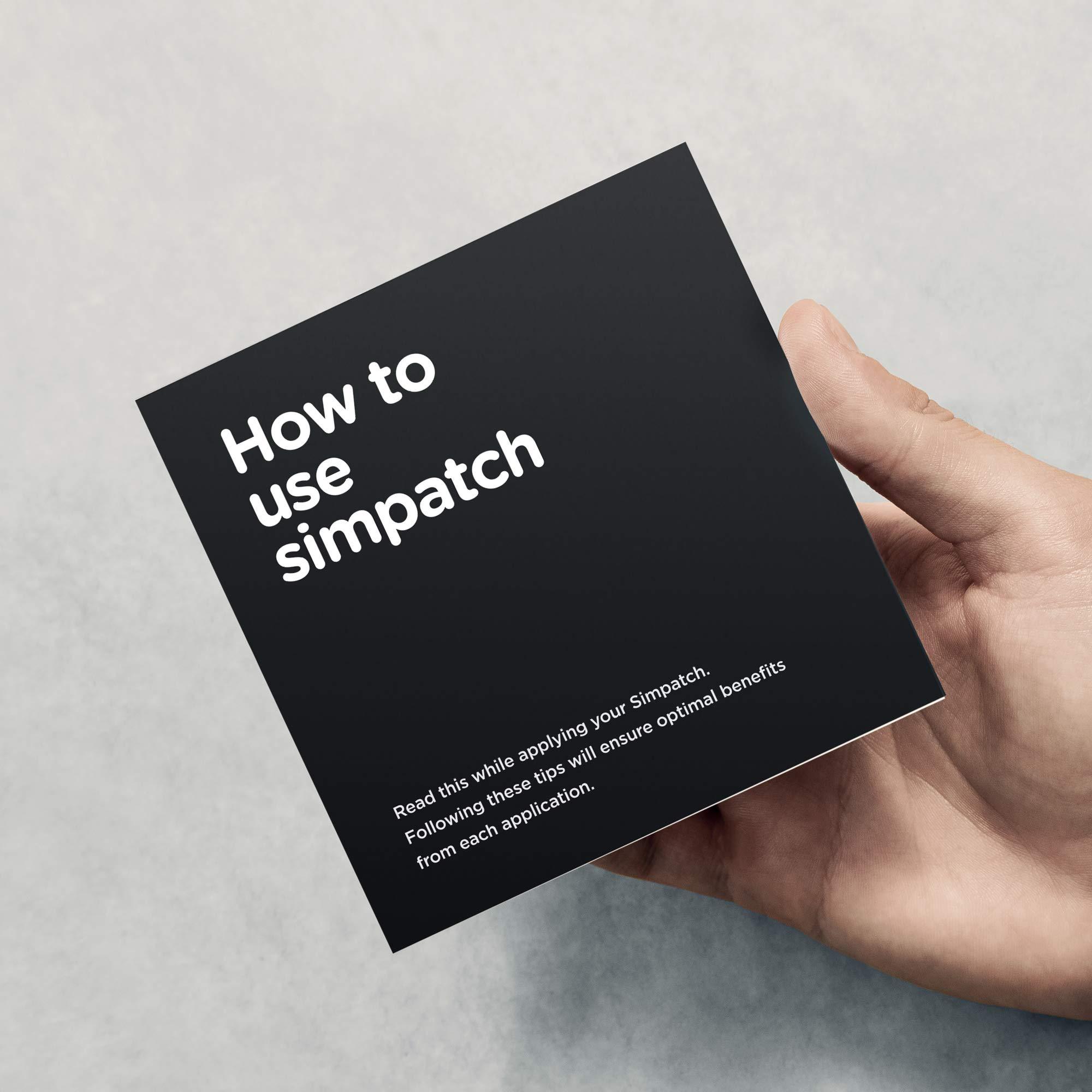 SIMPATCH SIMPATCH Universal Adhesive Patch (25-Pack) - Waterproof Adhesive, CGM Patches (Brown)