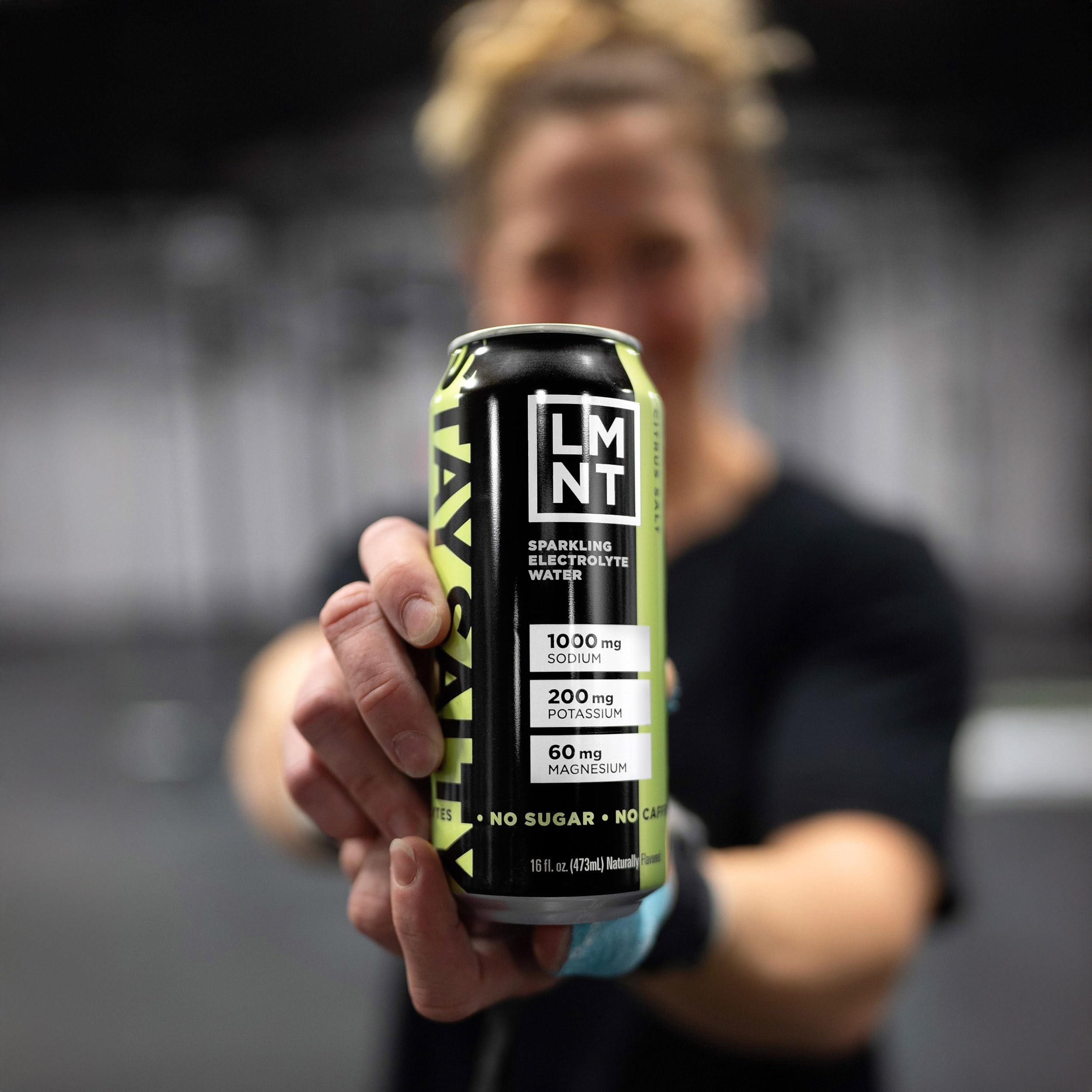 Drink LMNT LMNT Sparkling Electrolyte Water - Citrus Salt | 12-Count