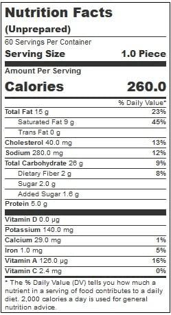 Gourmand Pastries Gourmand Pastries Multigrain Butter Croissant, 2.82 Ounce - 60 per case