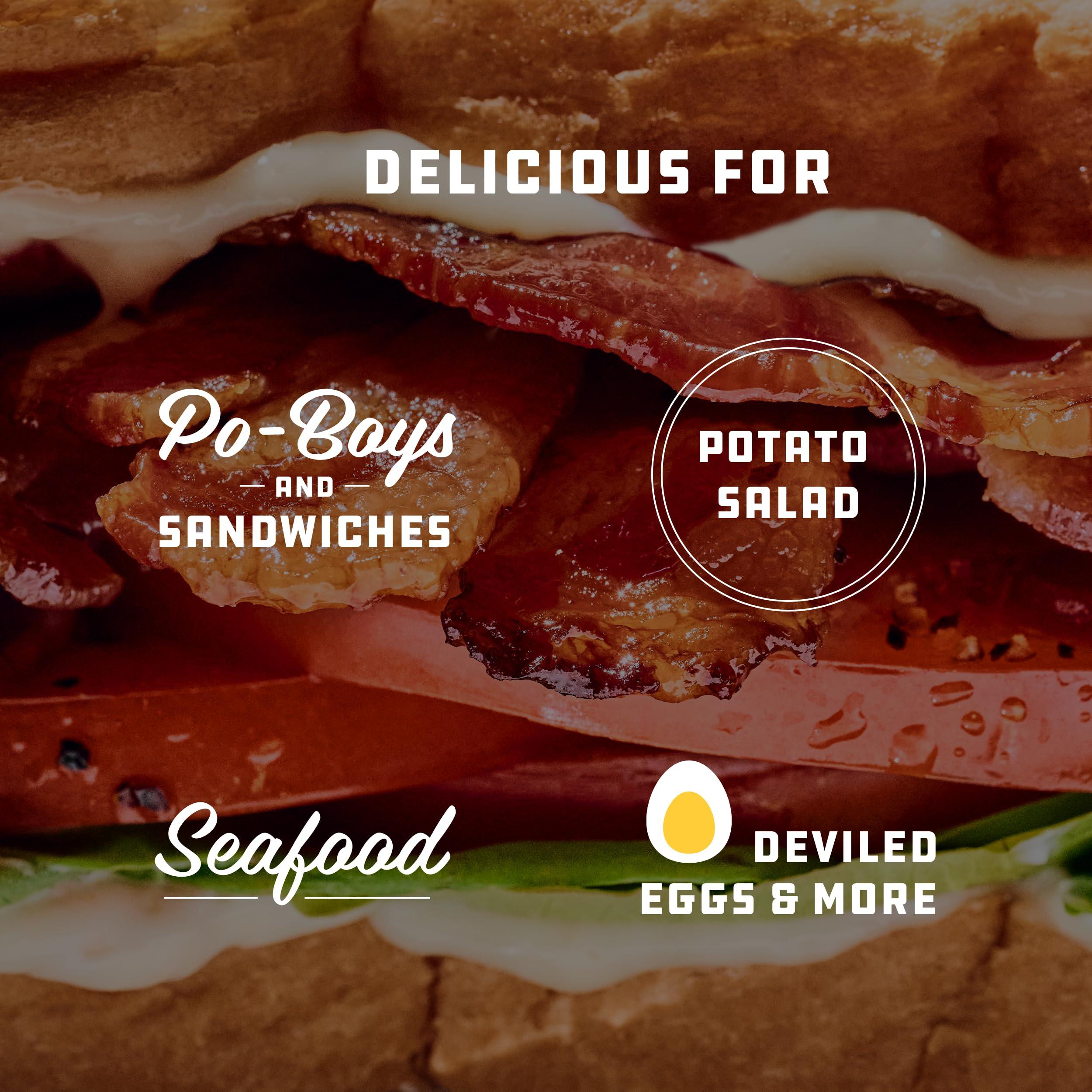 Blue Plate Mayonnaise Blue Plate Real Mayonnaise, Homestyle Mayo For Chicken Salad to Deviled Eggs, 30 Fl Oz (Pack of 1)