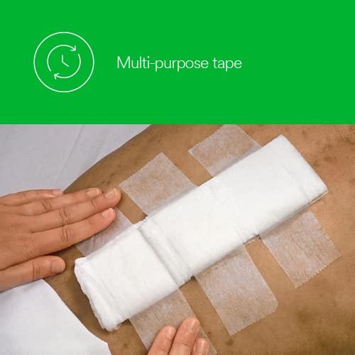 Micropore 3M™ Micropore™ Surgical Tape 1530-3, 3 inch x 10 yard (7,5cm x 9,1m), 4 rolls/box