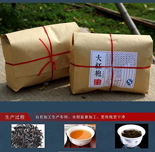 GRANDNESSTEA Da Hong Pao Red Robe Dahongpao Oolong Tea Wuyi Yancha North Fujian Oolong 500g Wuyi Mingcha