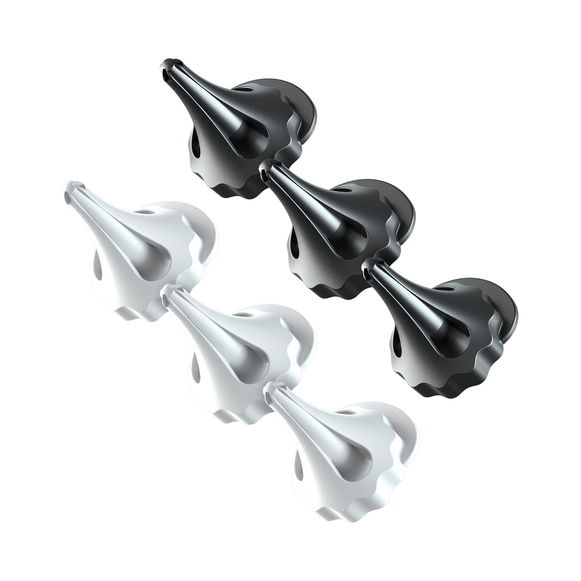 Black Wolf Wush Water Powered Ear Cleaner by Black Wolf, 6 Reusable Replacement Tips - Electric Triple Jet Stream with 3 Pressure Settings Prevents Ear Wax Buildup - Ear Wax Removal Kit