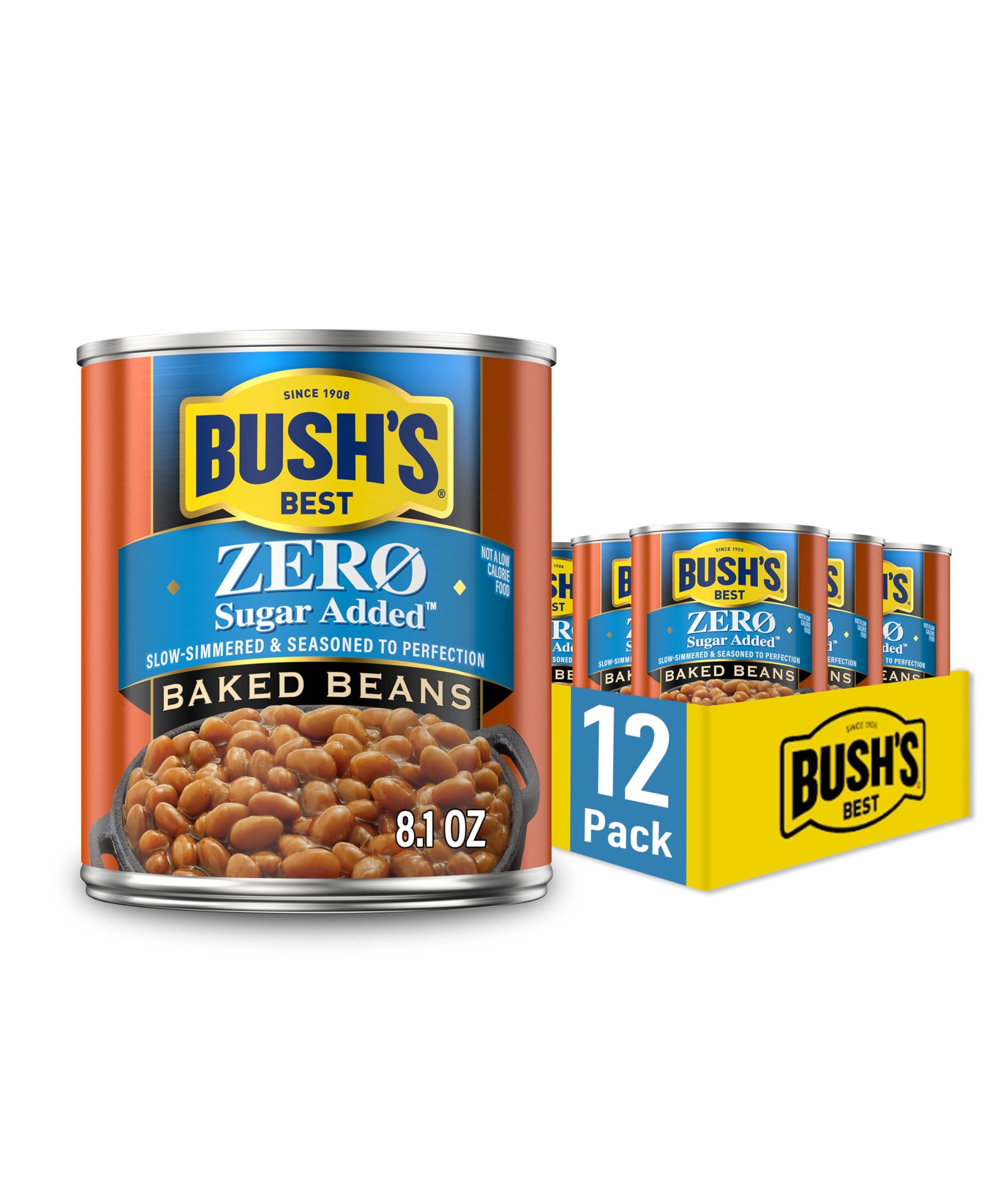 Bush\'s Best Bush\'s Best 8.1 oz Zero Sugar Added Baked Beans