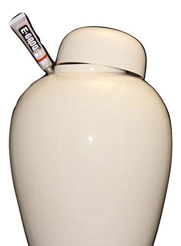 Skyline Arts Hummingbird with Yellow Roses - Floral Funeral Urn - Cremation Urn for Human Ashes - Hand Made Pottery