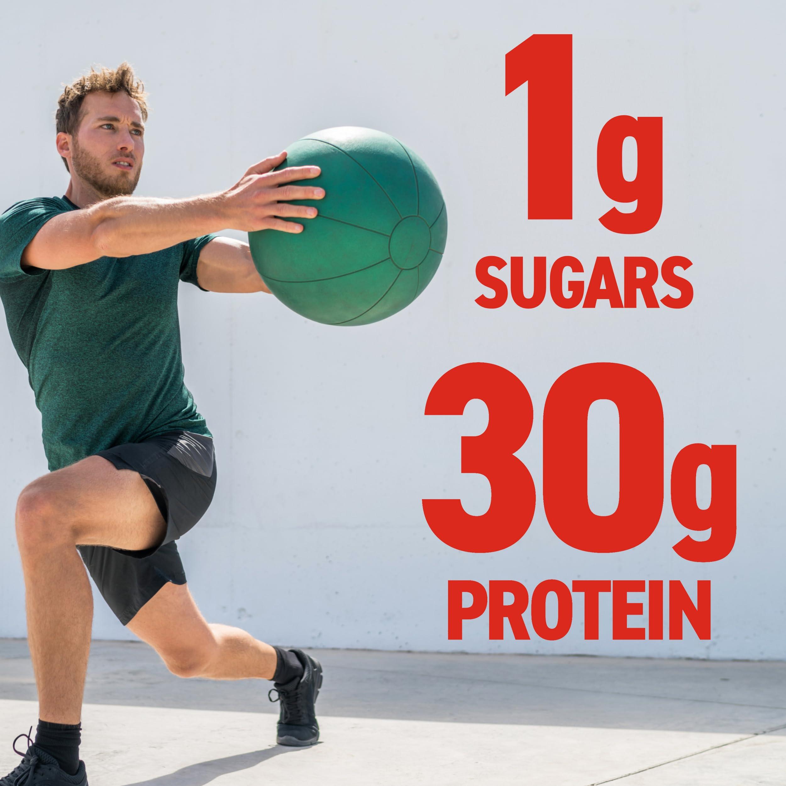 BOOST BOOST MAX Protein Shakes Ready to Drink - 30g High Protein Shake - Vanilla | Nutritional Drinks to Support Muscle Recovery After Exercise, 26 Vitamins & Minerals, 1g Sugar, 11 fl oz (Pack of 18)