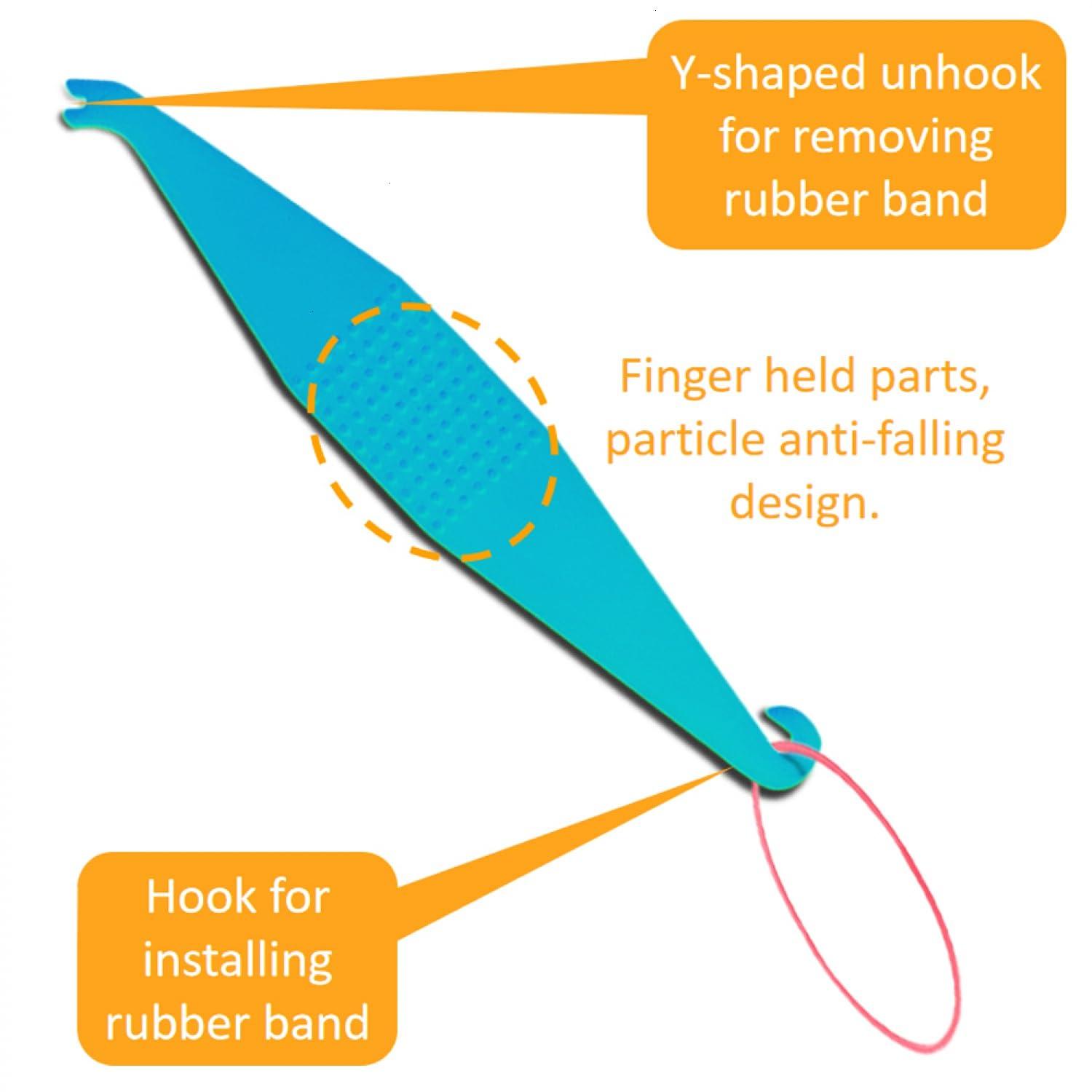 SenseYo SenseYo 200 Pcs Colorful Dental Elastic Braces Rubber Band Tool for Orthodontic Braces