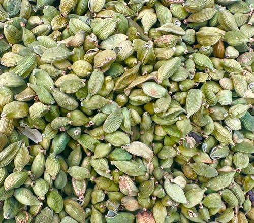 Snow Hill Snow Hill Organic Green Whole Cardamom (Disambiguation) Small Nepali Sukumel Cardamom Elaichi, Organic Flavor Aromatic Herbs Spices - Harvested In Mt. Everest Country Nepal