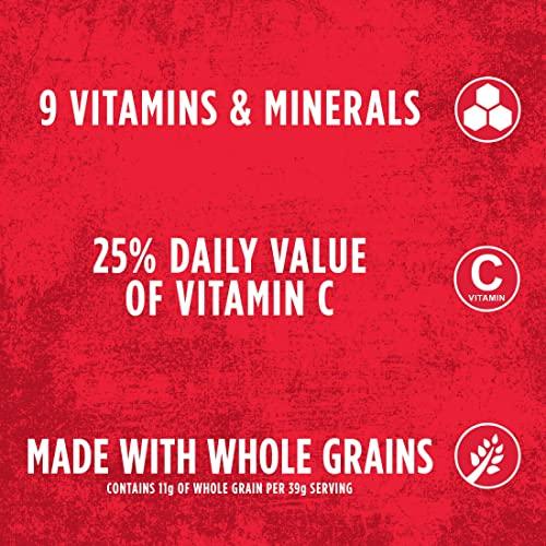 Froot Loops Kellogg\'s Froot Loops Breakfast Cereal Cups, Fruit Flavored, Breakfast Snacks with Vitamin C, Original, 18oz Case (12 Cups) (Pack of 2)