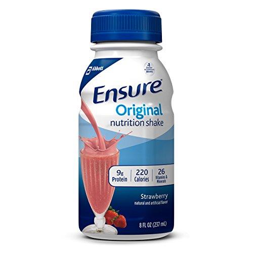Ensure Ensure Original Strawberry Nutrition Shake | Meal Replacement Shake | 24 Pack