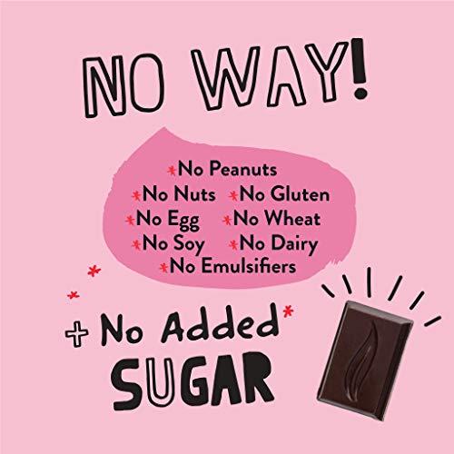 Pascha Pascha Organic No Added Sugar 100% Cacao With Cocoa Nibs Chocolate Bars, UTZ, Gluten Free, Non GMO, Pack of 5
