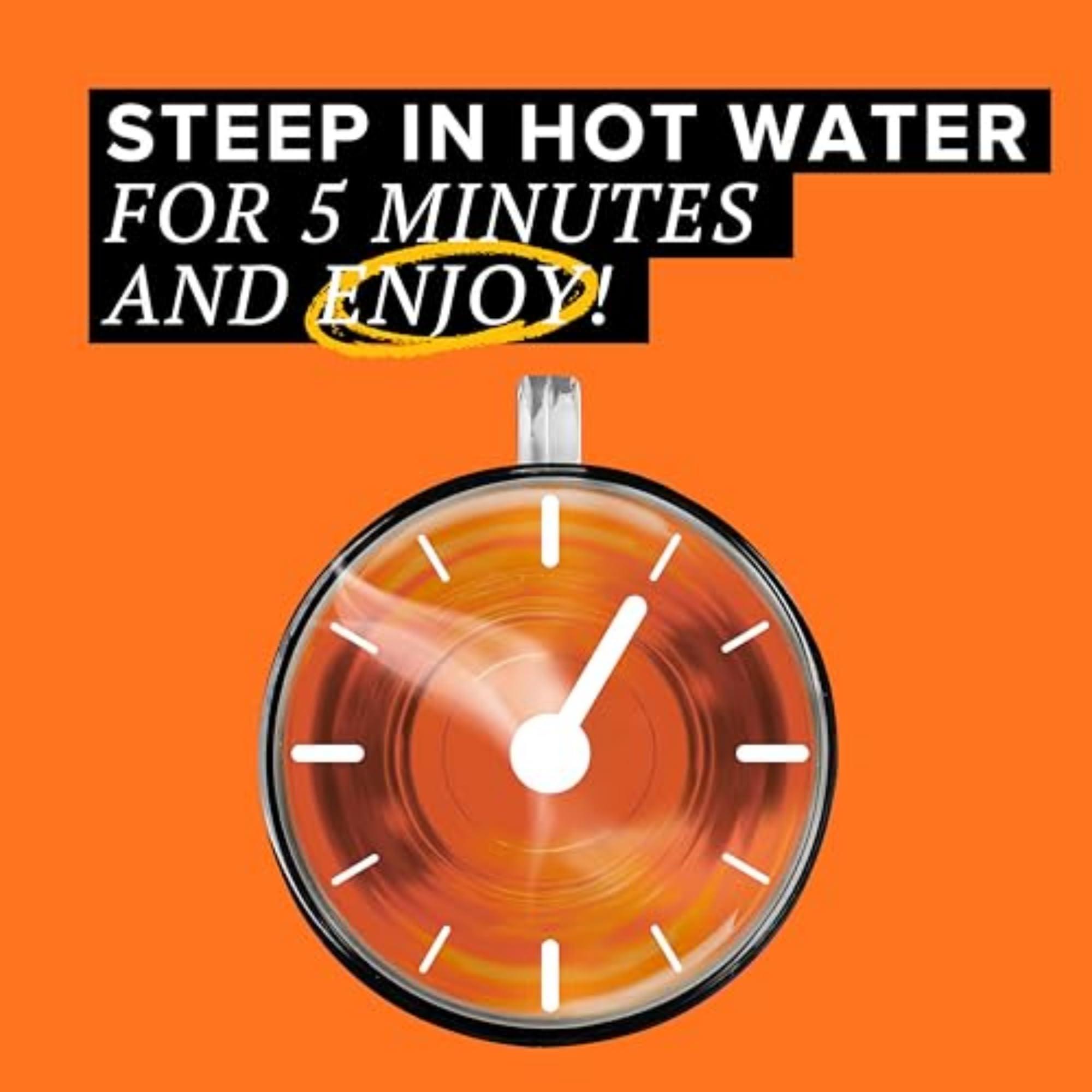 TAZO TAZO Wild Sweet Orange Tea Bags, Unsweetened Herbal Tea, Caffeine-Free, 20 Total Tea Bags