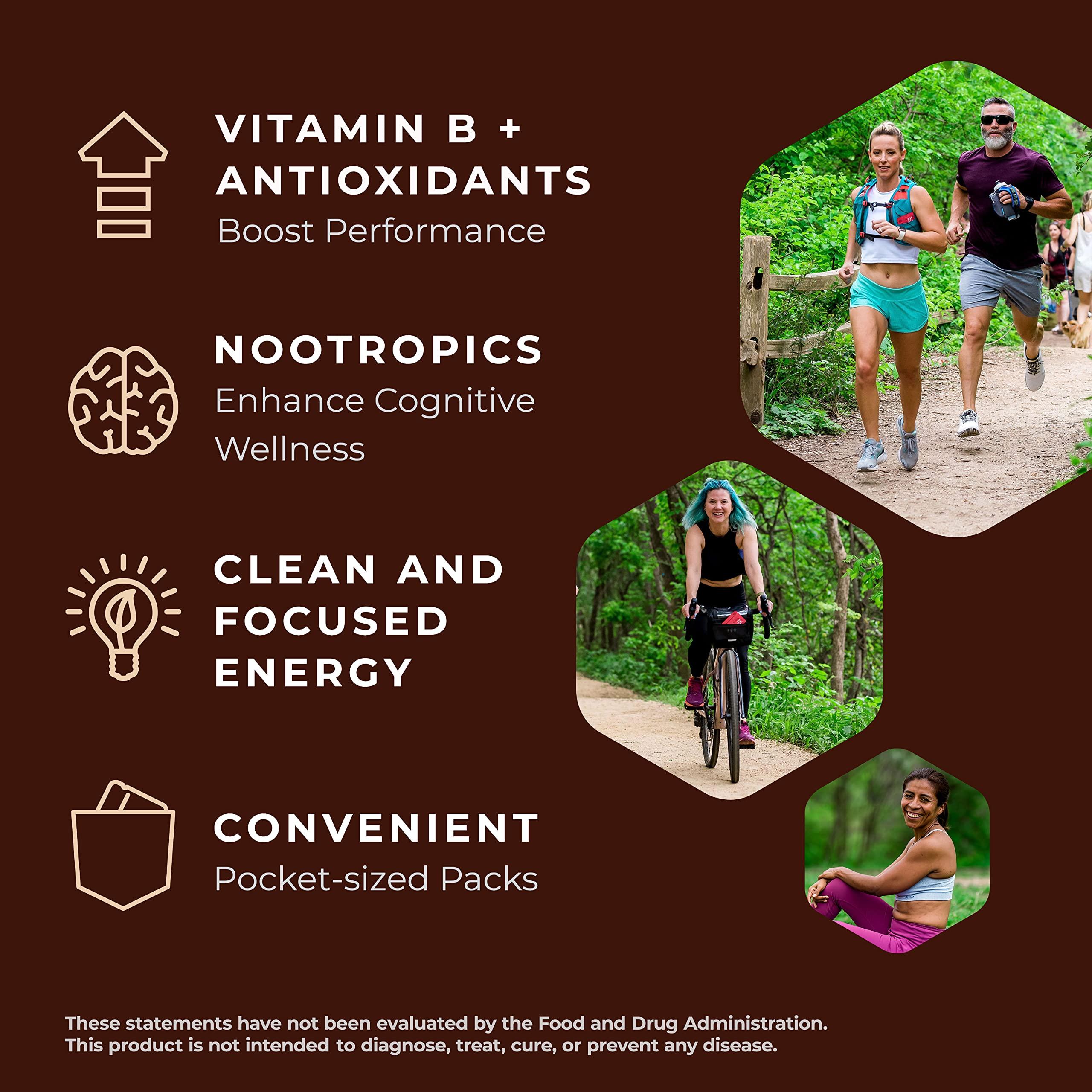 SGC SGC Seattle Gummy Company Caffeine Energy Gummies 12-Pack, Dutch Chocolate Mocca Energy Chews, Nootropic, Vegan, Plant-Based, Gluten Free, 200mg Caffeine