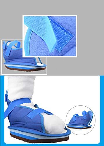 GHzzY GHzzY Post-op Shoe for Broken Toe/Foot Fracture - Unisex Medical Walking Shoe Protection Cast Boot with Adjustable Straps - Non-Slip,L