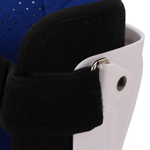 FLAVAS Ankle Support Brace, Walking Boot Short Type PVC Laminated Fabric Breathable Ankle Fracture Brace, Ankle Fracture Brace for Sprain Leg & Foot Supports (Size : Left Foot L)