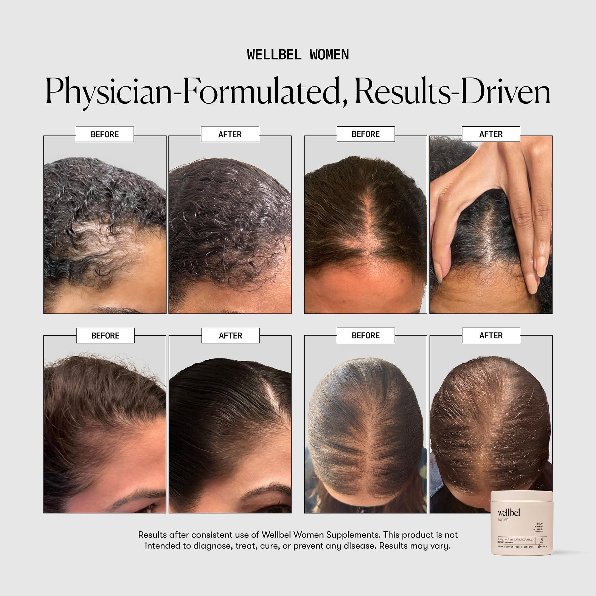 WELLBEL WELLBEL Women Clean Supplement for Hair, Skin, and Nails, Vegan, Gluten Free and Non GMO 270 Count - 3 Pack