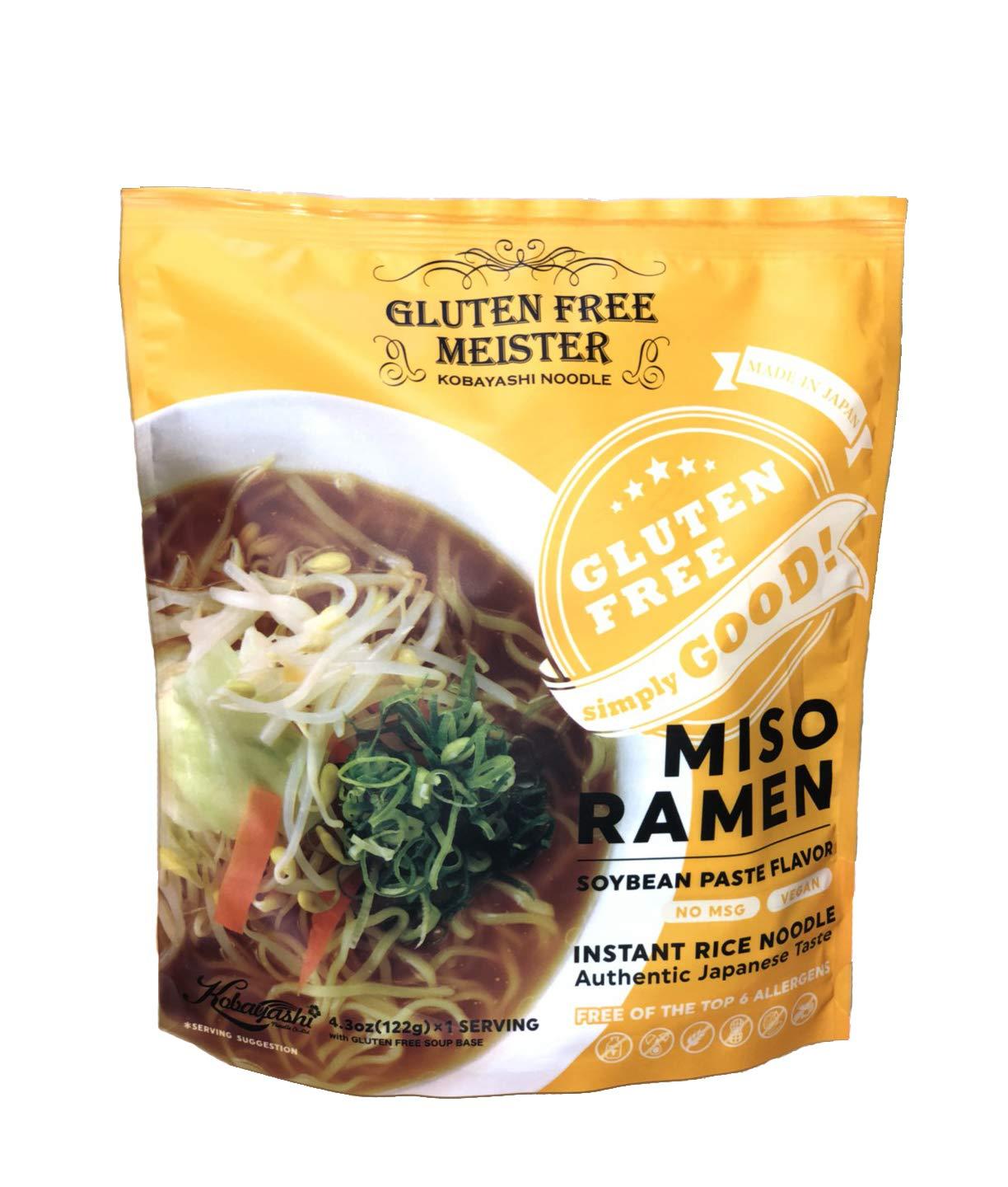 GLUTEN FREE MEISTER Gluten Free Meister Japanese Miso Ramen 6pk (Vegan)