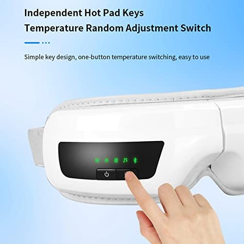 TTiiLoe TTiiLoe Heated Eye Massager Foldable for Dry Eye, Hot Sleeping Mask SPA Warm Eye Compress with Temperature Control for Stye Blepharitis Chalazion Eye Fatigue or MGD (Color : E)