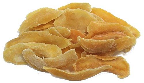 It's Delish Natural Dried Mango Slices by Its Delish, 10 lbs Bulk Candied Dried Fruit | Low Sugar & No Color Added