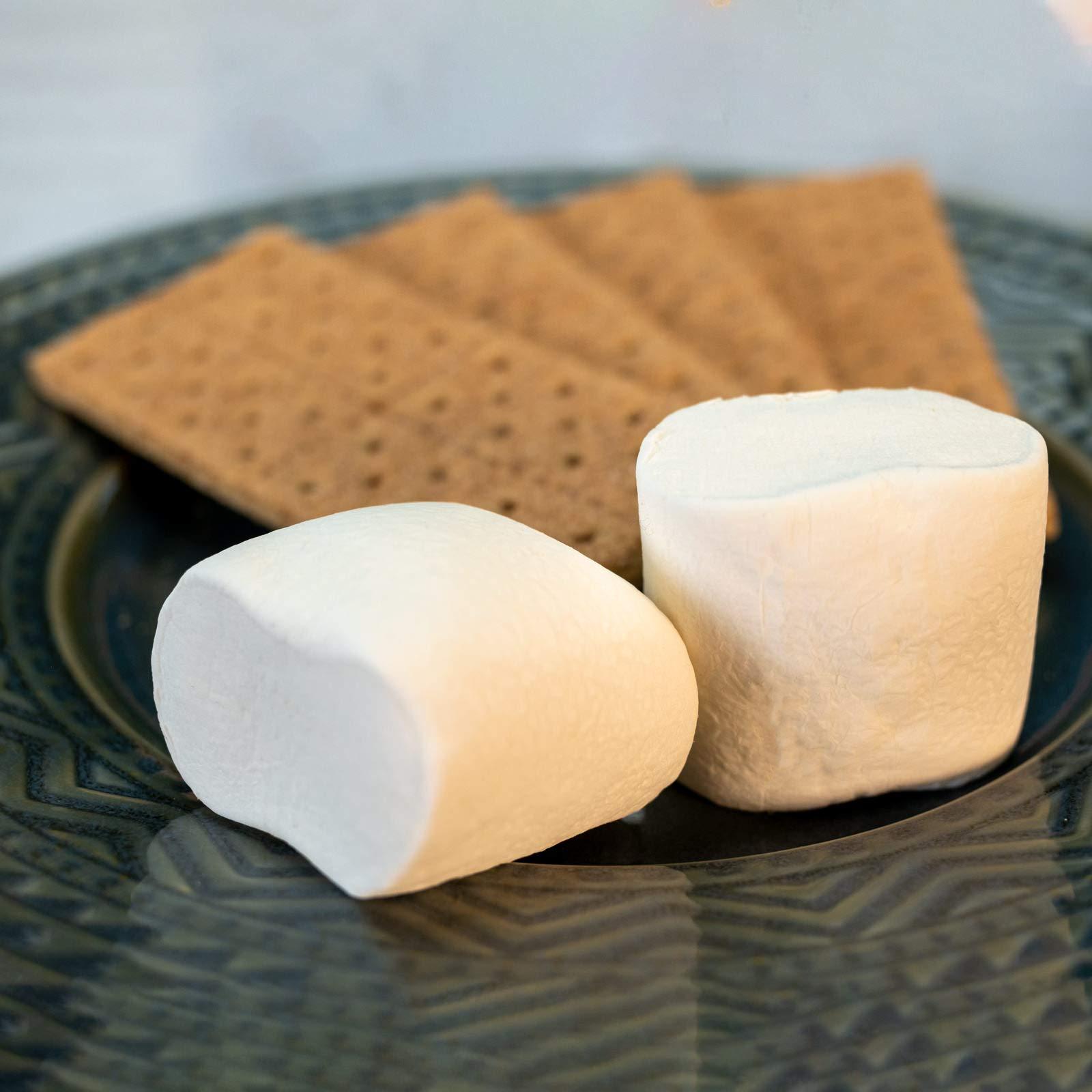 Ziyad Ziyad Gourmet Halal Giant Marshmallows in Jumbo Bag, Delicious Sweet Treat, Pork-Free, Egg-Free, Dairy-Free, Gluten-Free, Perfect for Holidays and Smores! 25oz