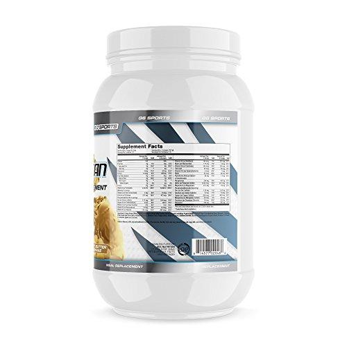 G6 Sports G6 Sports Nutrition Super-Lean Deluxe Meal Replacement (32g Protein, 7g Fiber, 25 Added Vitamins & Minerals) – 2.5lb Jar – Peanut Butter Milkshake